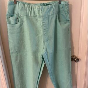 Crop pants with blouse 2X